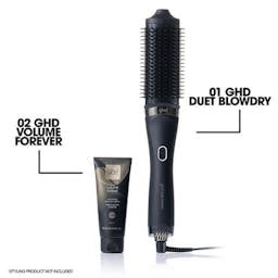 ghd Duet Blow Dry - Black